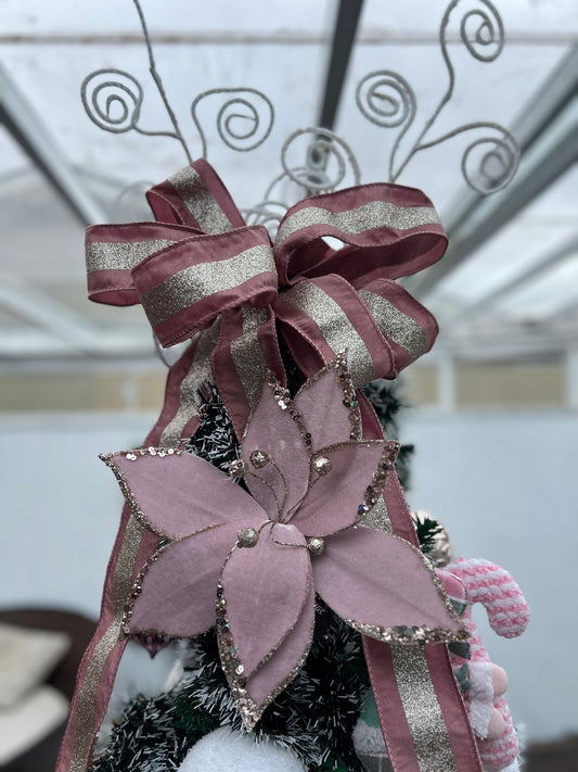 Kit Árvore de Natal Rose Glam