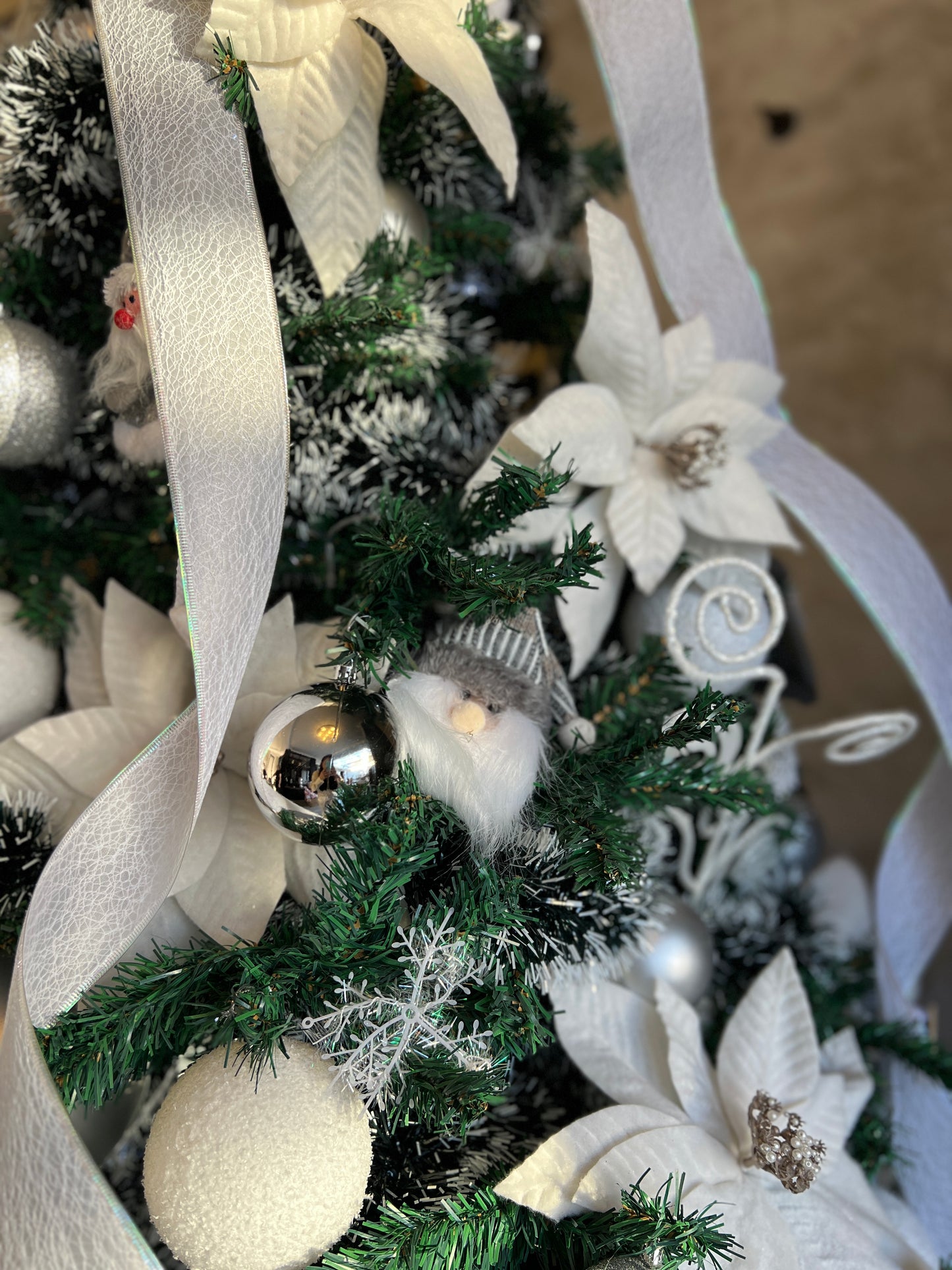 Kit Árvore de Natal Neve