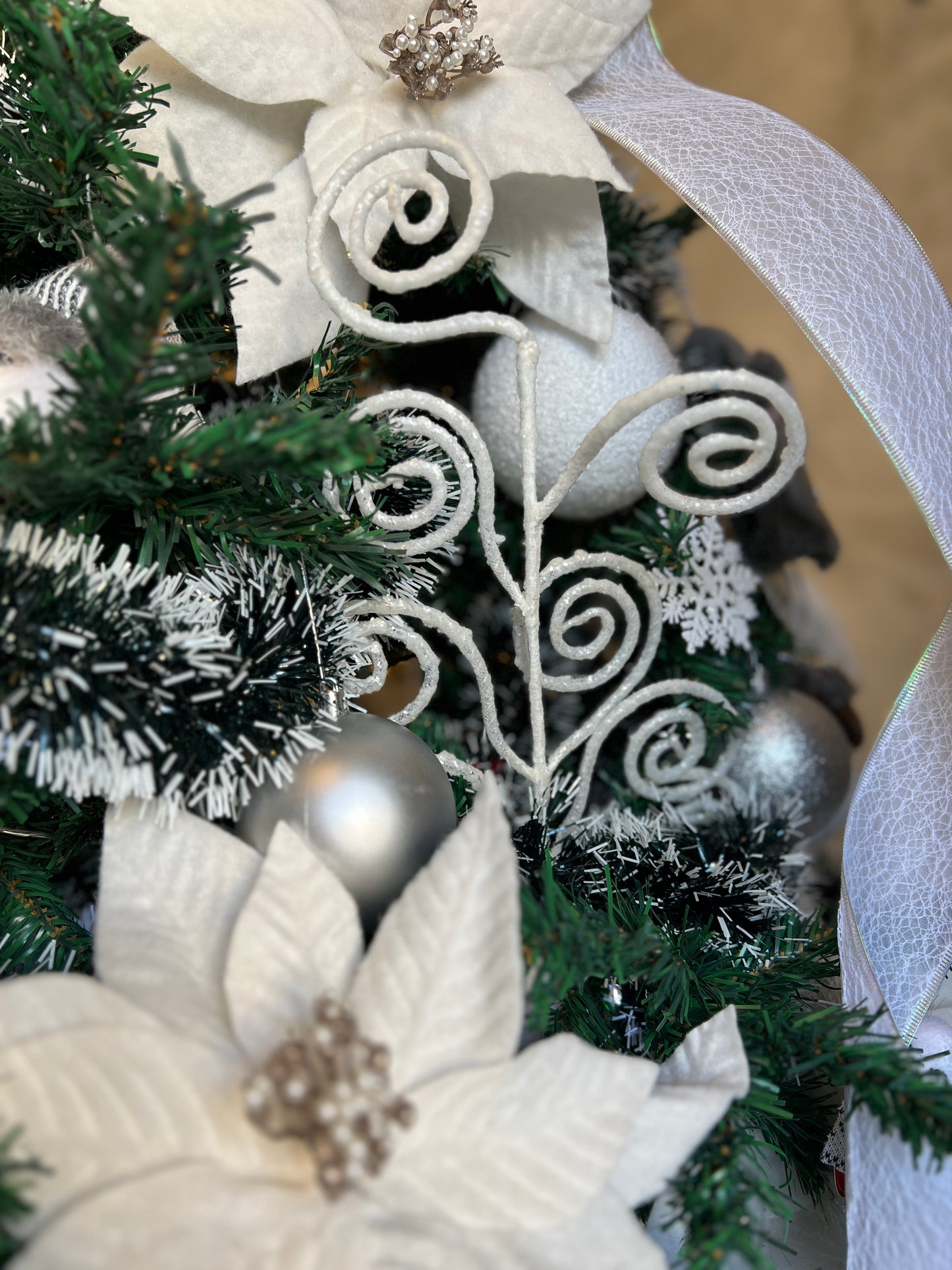 Kit Árvore de Natal Neve