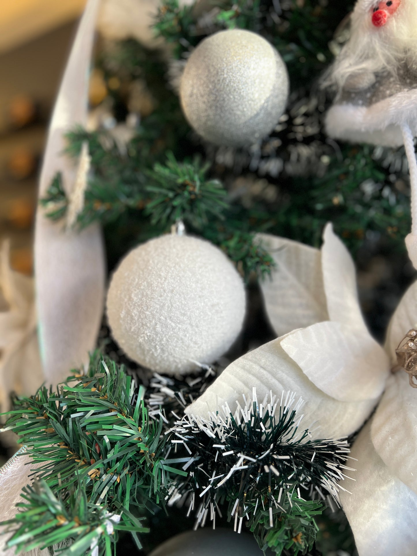 Kit Árvore de Natal Neve