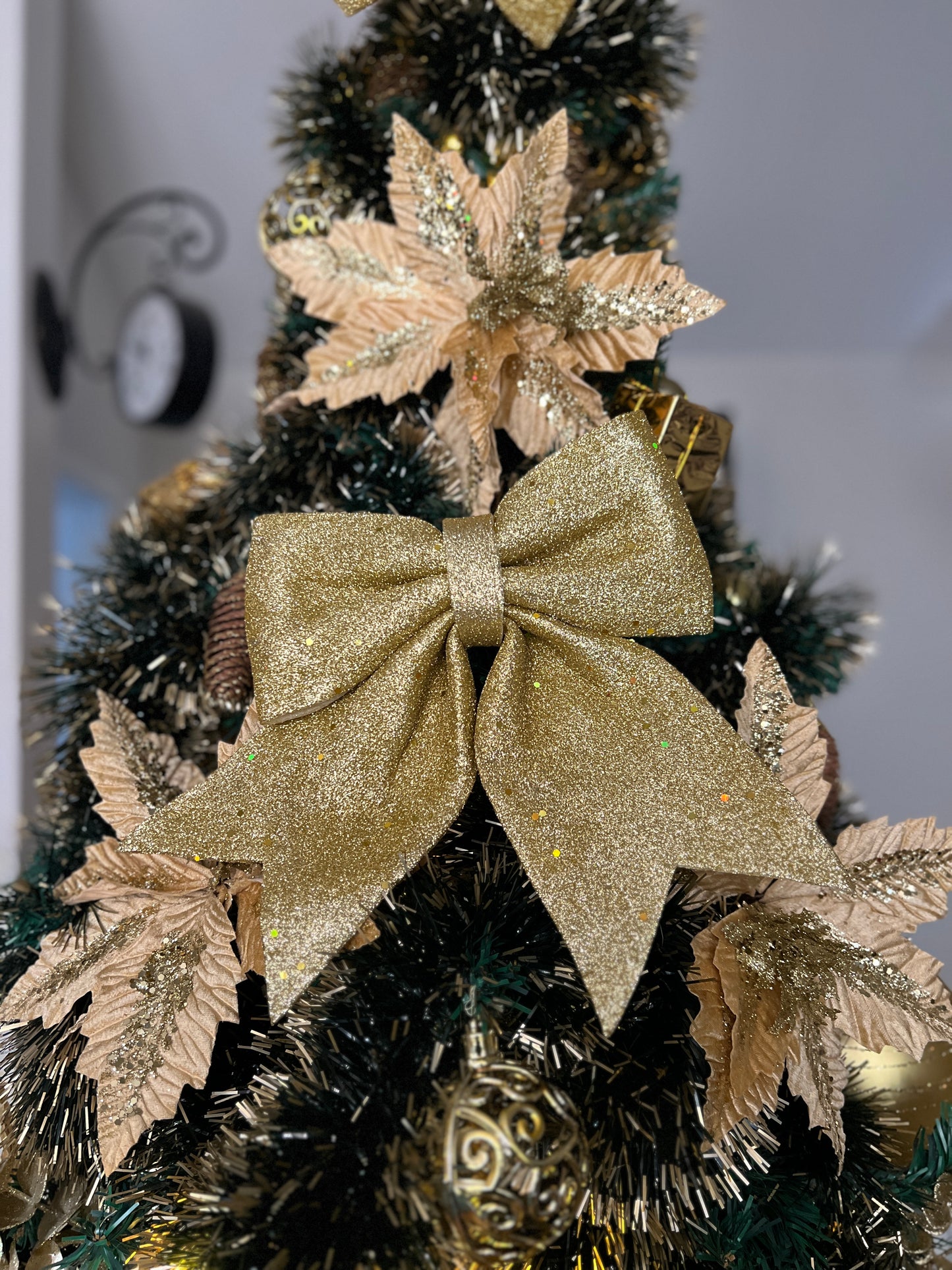 Kit Árvore de Natal Encanto Dourado