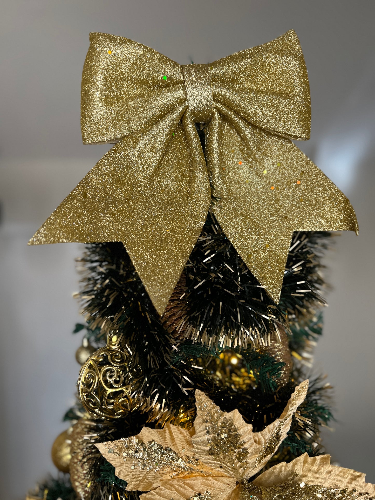 Kit Árvore de Natal Encanto Dourado