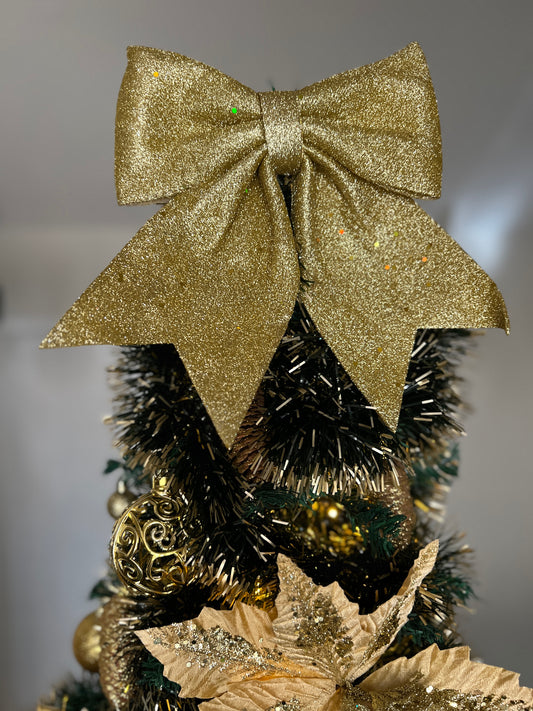 Kit Árvore de Natal Encanto Dourado